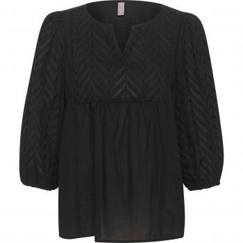 Toril Kultur Damenbluse Schwarz (M)