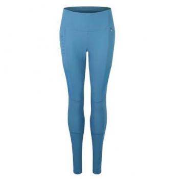 Cuissard long Endura femme sans bretelles ni coussinet bleu acier