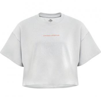 Varsity Mix Crop Tee – UA, Female Heavyweight