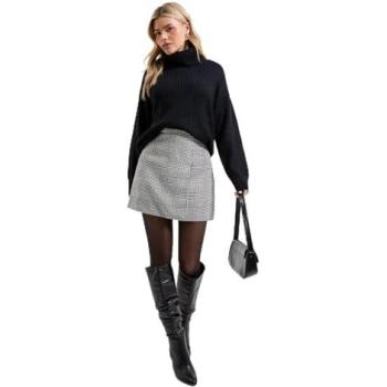 Women’s Longline Roll-Neck Winter Jumper by Dorothy Perkins – Black/S