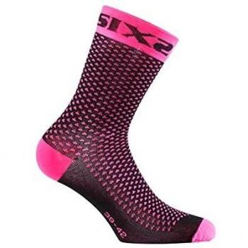 Neonpink SixS Kompass Sockenset Größe 35/38