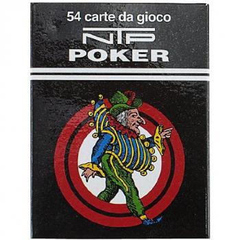 Carte Da Gioco Poker Rosso Ntp Pvc