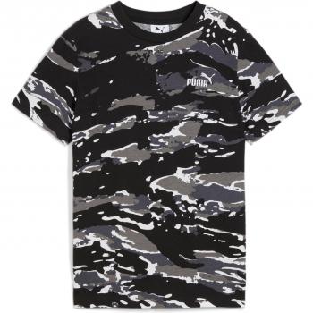 PUMA Jungen T-Shirt mit Camouflage-Muster