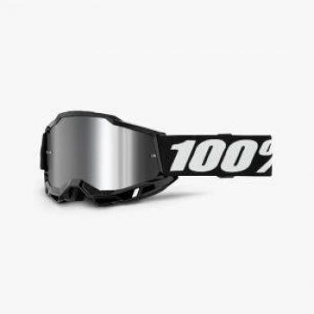 Leatt Velocity 6.5 Schwarz Brille mit hellgrauer Scheibe
