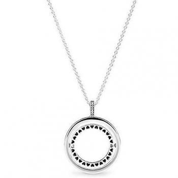 Collar Pandora Corazones Girando 397410CZ-60