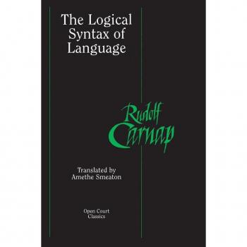 Open Court Publishing Co. Logical Syntax of Language