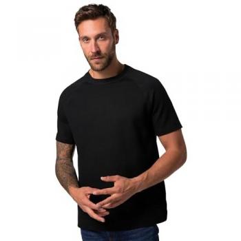JP AWARE Herren Raglanshirt, schwarz, Größe 3XL, aus Baumwolle