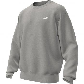 Sudadera Casual New Balance MT41507: Sport Essentials French Terry, Algodón y Poliéster Reciclado