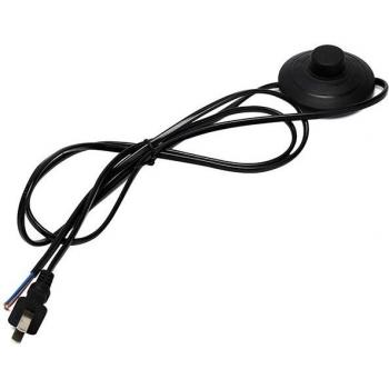 Cordon 1.8m avec gradateur 317 et interrupteur bouton