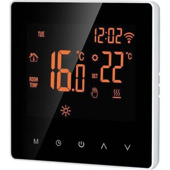 Wi-Fi Thermostat 16A Orange/White