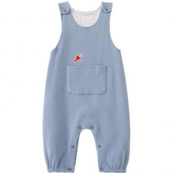 Suspensión Baby Pants Pureborn: Mono de Algodón y Patrones Divertidos