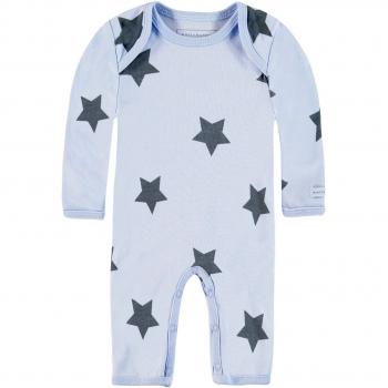 Bellybutton KiKo Unisex, Strampler, Overall 1/1 Arm, Hellblau