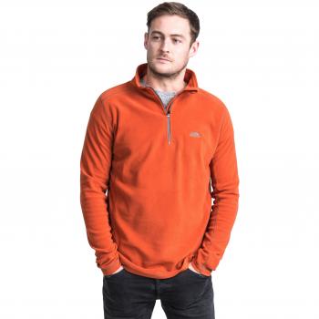 Trespass Herrenjacke Maringa in Orange – Microfleece – Größe M – MAFLFLN10001_BT1M