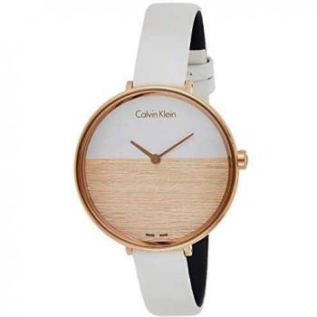 Calvin Klein Ladies White Dial Watch