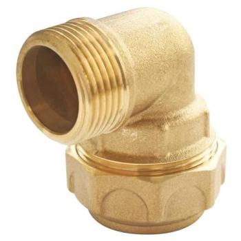 Coudée laiton PE 32 Mâle 26-34 serrage externe