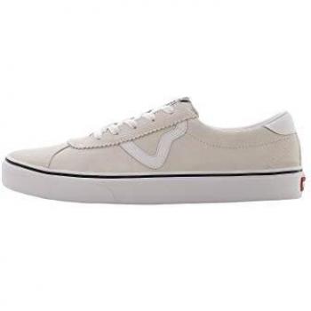 Vans Baskets Blanches en Daim