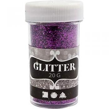 Paillettes, H : 50 mm, D : 40 mm, violet, 20 g