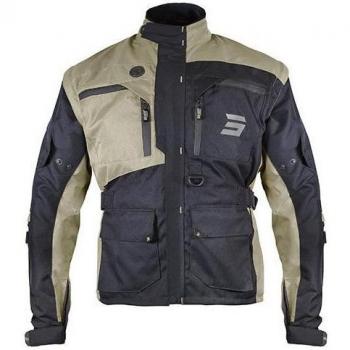 Giacca Protettiva Moto Shot Racetech Nero Sabbia 2XL