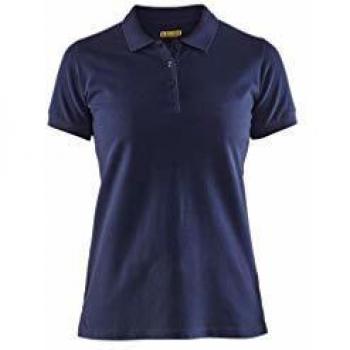 Polo femme Blaklader, taille S, bleu marine