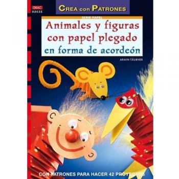 Animales y figuras con papel plegado en forma de acordeón