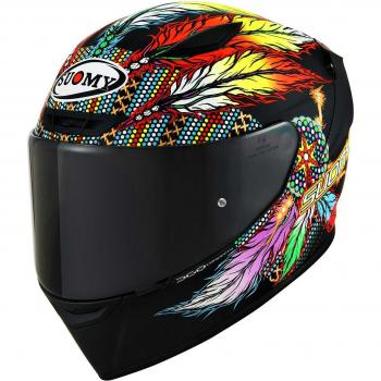 Casque Intégral Suomy TRACK‑1 – Couleur Matte Noir