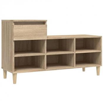 Zapatero Moderno 1 Cajón y 6 Compartimentos