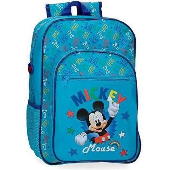 Mochila Escolar Mickey Stars 29x38
