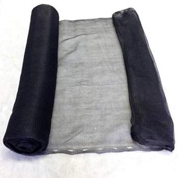 Yuzet Black 2m × 10m Windbreak and Debris Barrier Netting