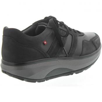 JOYA Herren Streetwear Sneakercu – Soft Roll Schwarz 346410