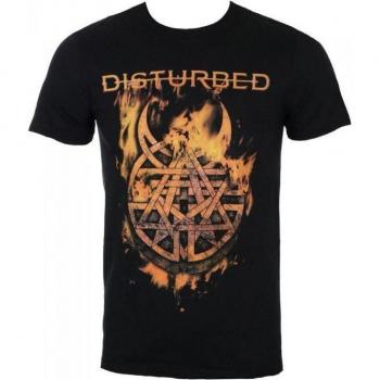 Adult Disturbed Cotton Tee – Unisex „Feuer des Glaubens“