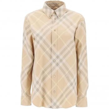 Camicia Burberry Beige Donna Taglia 6