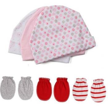 Casquette en coton doux unisexe 3-6 mois pour bébés