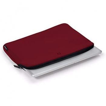 DICOTA Schutzhülle Skin BASE für Notebooks von 25 cm bis 29 cm (10 Zoll bis 11,6 Zoll) in Rot