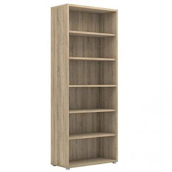 Oak 5-Shelf Bookcase by Prima