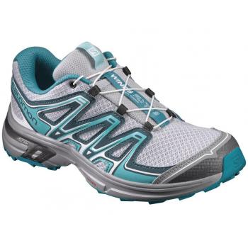 UK 8 Salomon Wings Flyte 2 für Frauen – Pearl Blue, Deep Teal und Peacock Blue