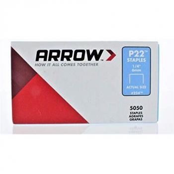 ARROW 224 P22 Plier Staples, 5,050 pack (1/4 Inches)