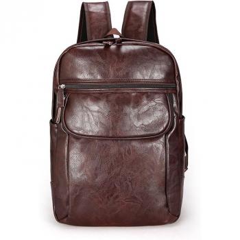 Teenager's PU Leather Travel Backpack