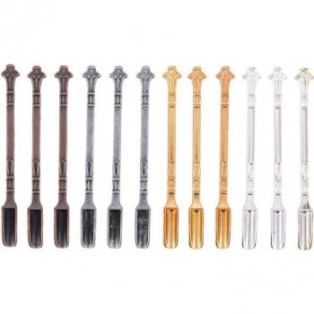 Pocket Herb Scoop – 12‑Piece Snuff Spoon Kit
