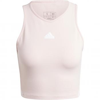 Canottiera adidas Future Icons 3 Stripes Sandy Pink M