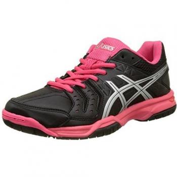 Asics Gel-Squad, Zapatillas de Balonmano, Talla 39.5 EU, Negro