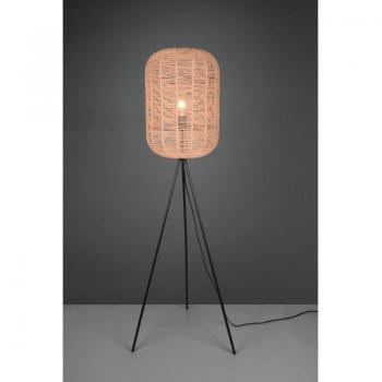 Braun Sisal Diffusor Stehlampe von Trio Lighting