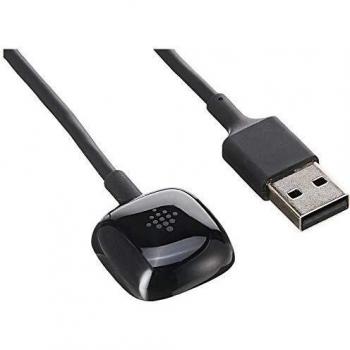 Fitbit Versa 3/Sense USB Charging Cable, Black