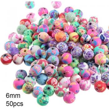 DIY 6mm Flower Shape Bracelet Accessories – Mix & Match Set