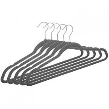 Perchas Terciopelo 445 mm. (10 Unidades)