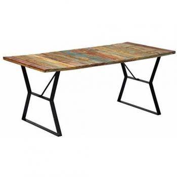 Table de cuisine en bois récupéré 180x90x76 cm