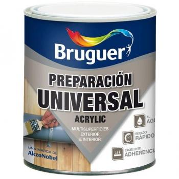 Bruguer 5120577 Universal Acrylique Apprêt Blanc 750 ml Mat