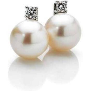 Brillant Comète Aurée aux Perles et Diamants