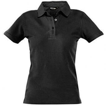 Dassy® Poloshirt für Damen Leon, Farbton Schwarz, Größe XS