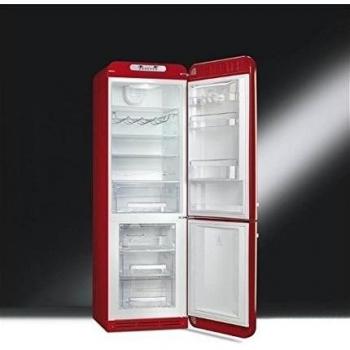 Smeg Réfrigérateur-congélateur Autonome 304L A++ Rouge