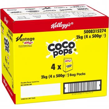 Kellogg's Coco Pops Cereal Bag Pack